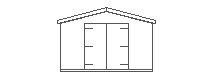 12 X 24 Superior Shed With Apex Roof