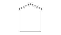 6 X 12 Blickling National Trust Shed With Apex Roof