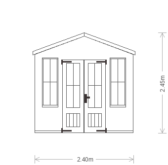 Ickworth National Trust Summerhouse