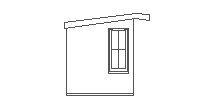 6 x 8 Flatford Summerhouse With Pent Roof