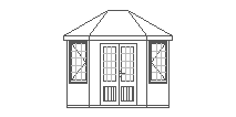 8 x 10ft Eight-Sided Summerhouse 