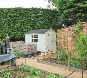 National Trust Peckover Garden Shed
