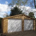 Timber Garage In Mansfield