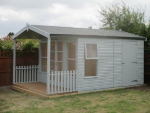Morston Summerhouse with partition
