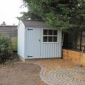 National Trust Felbrigg Garden Shed in Painters Grey