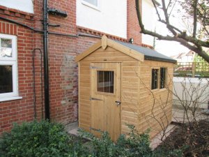 Superior Shed with Security Pack in New Malden, Surrey