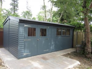 Large Superior Shed with Full Insulation