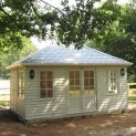 Hipped Roof Garden Room with Georgian Windows
