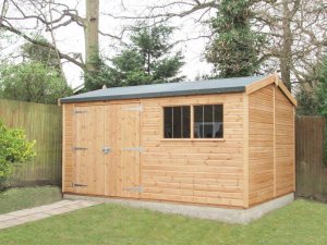 Superior Garden Shed with a Security Pack