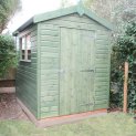 Superior Shed with Oak-Faced Ply Lining