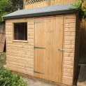 Superior Shed with Five Windows