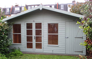 4.8 x 2.4m Blakeney Summerhouse with Storage Partition
