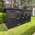 Black Garden Shed in Warminster