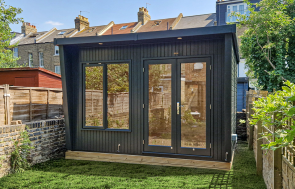 3.0 x 3.6m Classic Office painted in Coal