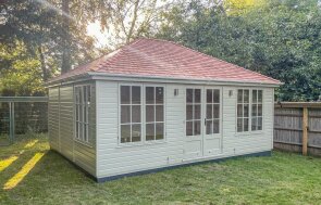 4.8 x 6.0m Garden Room painted in French Gray
