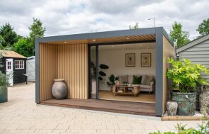 The Cube Studio
                 4.0m x 4.5m
                 RHS Nordic Sand