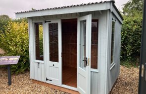 Flatford National Trust Summerhouse
                 1.8m x 2.4m
                 National Trust Painters Grey